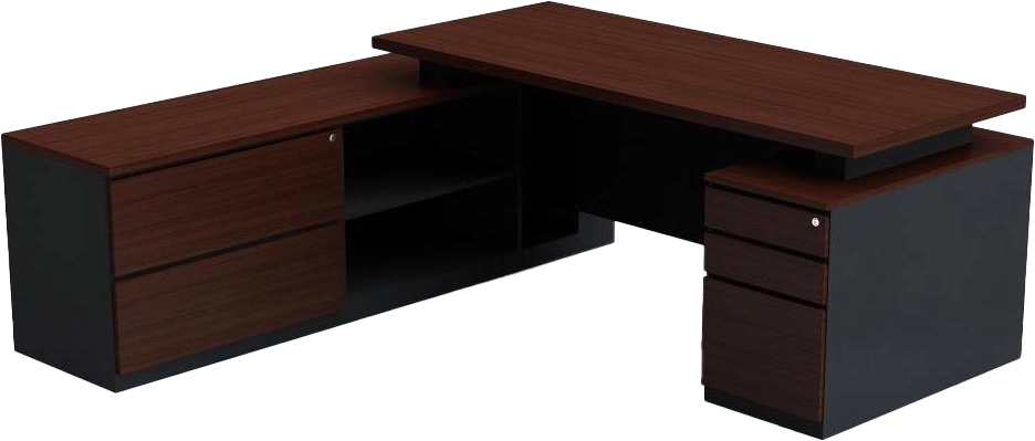 Fixed Pedestal With Table Set